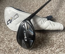 TaylorMade Qi10 #4 Rescue Hybrid / 22* Loft /  Ventus TR Stiff Flex Shaft