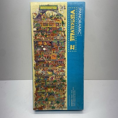VERTICALVILLE II Vintage 1986 Springbok Jigsaw Puzzle 700 Pc COMPLETE