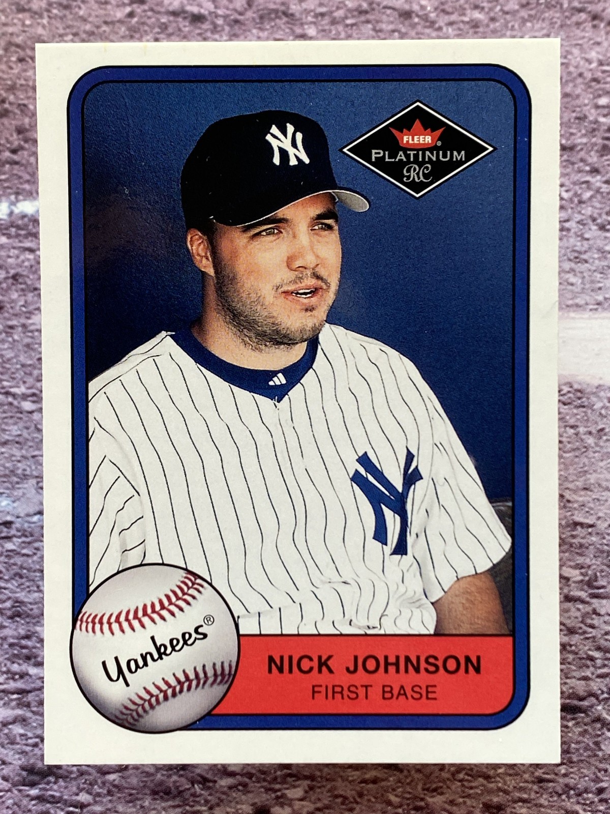 Nick Johnson 2001 Fleer Platinum #401 New York Yankees
