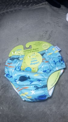 Iplay 6 Months Upf 50 Reusable Swim Diaper Under The Sea Fish
