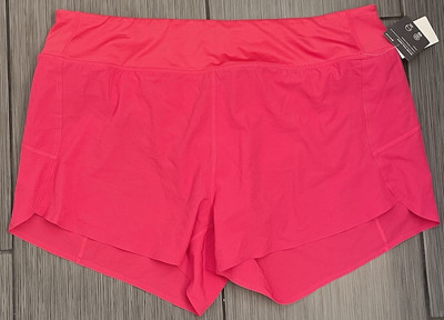 Eddie Bauer Women's Bright Pink Skyline Trail Shorts Size XL NWT Activewear