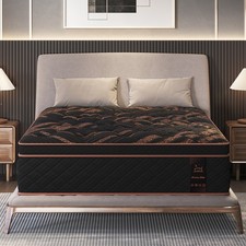 12/14 Inch Hybrid Gel Memory Foam Mattress Twin Full Queen King Size In a Box