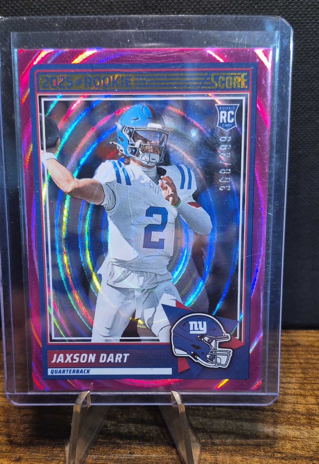 2025 Score - Rookies Jaxson Dart #35 Ellipse /399 (RC)