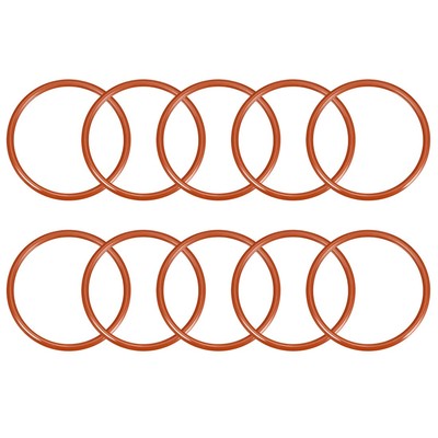 100 O-Ring In Silicone Per Tenuta Tubi Giardino – 2x5x1.5 Mm – Morbidi Ed Elastici, Riparazione Perdite - 3