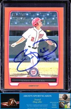 2012 Bowman *Zach Walters **Card #BP41** AUTO (RC) #'d /250 ORANGE
