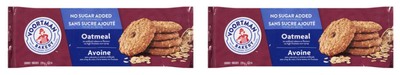 Voortman No Sugar Added Cookies Oatmeal 225g (2 Pack)