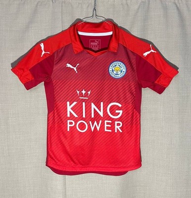 Leicester City Away Puma 2016 - 2017 Red Soccer football shirt Jersey youg