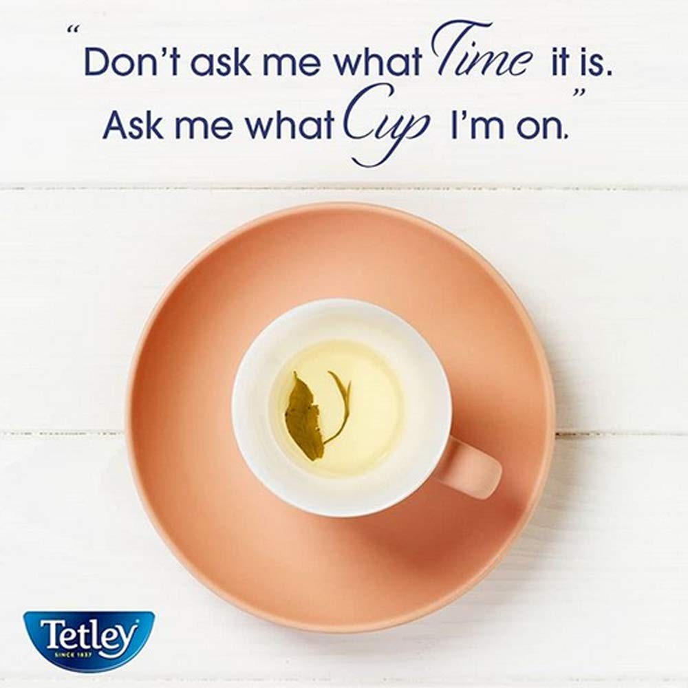 TETLEY British Blend Decaffeinated Black Tea 40 Ct, 7 oz