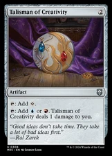 Talisman of Creativity - Magic -NM - Commander:Modern Horizons 3 - Pack Fresh
