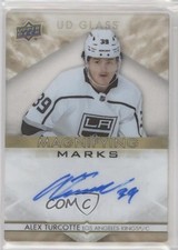 2021 Ovation UD Glass Magnifying Marks Gold 26/35 Alex Turcotte #MM-TU Auto 0nk
