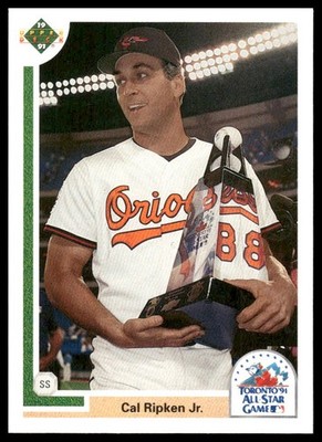 Cal Ripken Jr. 1991 Upper Deck Final Edition #85F Baltimore Orioles