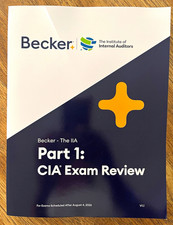 Becker The IIA Part 1 CIA Exam Review V1.1 (2...