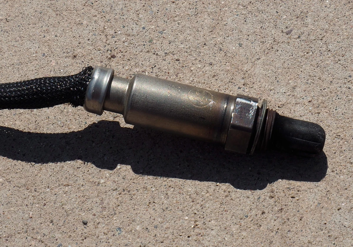 This old sensor showed signs of wear at the probe.