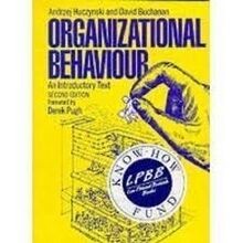 Organizational Behaviour: An Introductory Text von Andrz... | Buch | Zustand gut