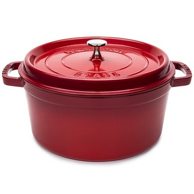 Staub Cocotte Round Cherry Red 28cm/6.7L
