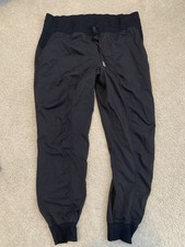 Lululemon Dance Studio Jogger Pant High Rise Unlined Black Women's size 14