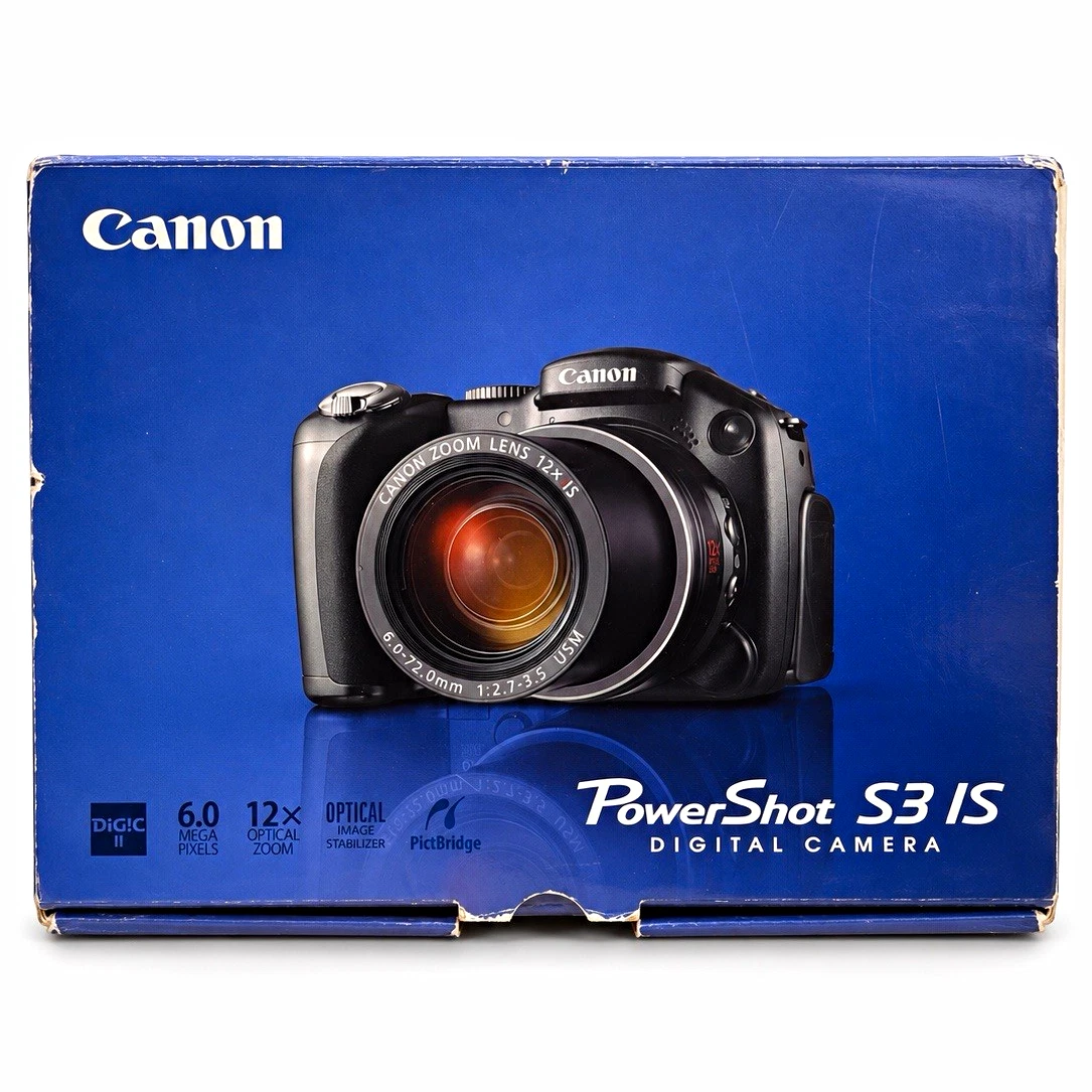 Canon PowerShot S3 IS Digital Cameras for Sale - Shop New & Used