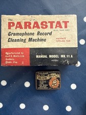 Parastat Gramophone Record cleaning Machine Model MK 11A 1960’s