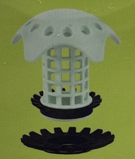 Tub Mushroom Tub Drain Protector Blue . New