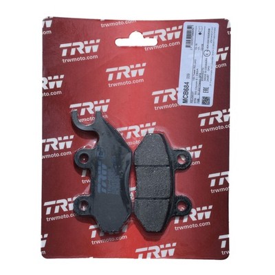 TRW Bremsbelag organisch (für: SYM Fiddle II 50 (Euro 3) AF05W 08-14 vorne )