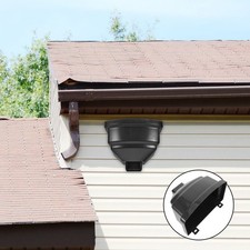 Rainwater Collection Diverter Drainage Pipe for Gutters Downspout Barrel
