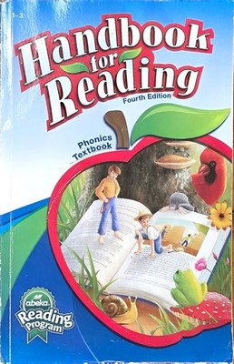 Abeka Handbook for Reading fourth edition Phonics Textbook 1st-3rd grades