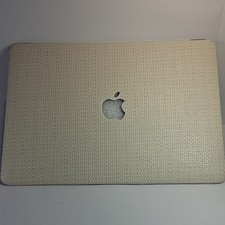 Apple MacBook 13in Beige Woven Dustproof Plastic Shell Case with Keyboard Cover