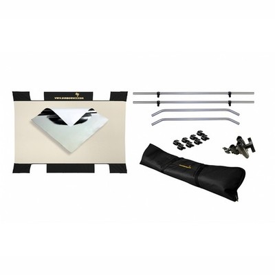 Sunbounce SUN-BOUNCER MINI Reflektor STARTER-KIT Silber 90 x 125 cm / 3' x 4' by