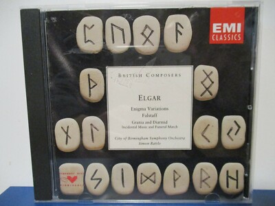 Edward Elgar: Enigma Variations / Falstaff - CD - MINT condition - E21-203