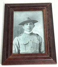 Reproduction US Army Spanish American War Soldiers Framed Portrait Photo