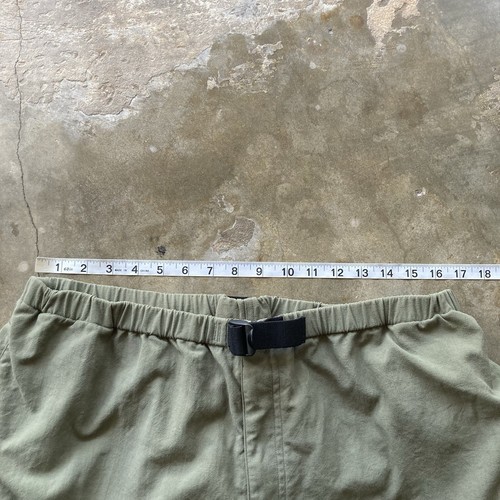 Vintage North Face Gürtel Nylon Wanderhose M/L passend 90er Jahre grün - Bild 8 von 10