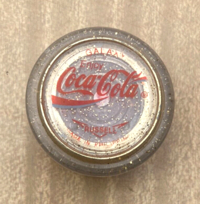 Coca Cola Galaxy Clear Russell Yo-Yo Made In Philippines | eBay