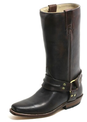 27 Bikerstiefel Motorradstiefel Boots Chopper Leder 27001 2234 Buffalo 36