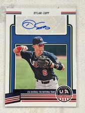 DYLAN CUPP 2023 Panini USA Baseball Stars & Stripes AUTO Autograph