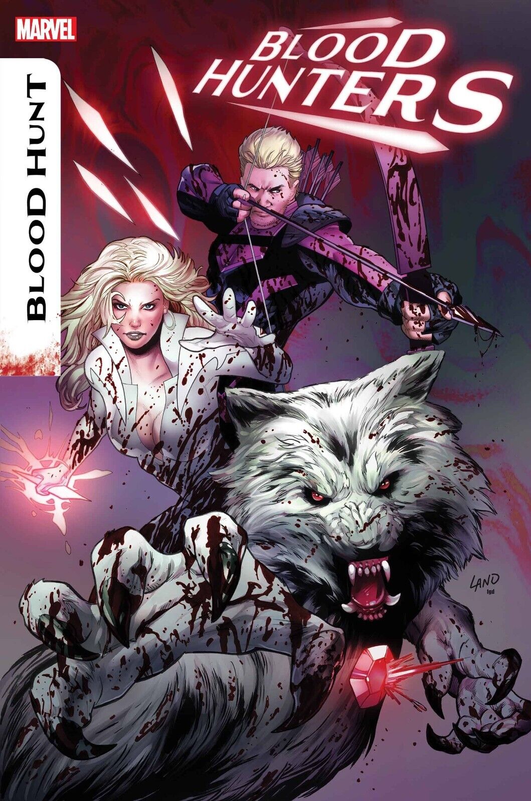 Blood Hunters #1 Greg Land Cover A Marvel Comics 2024 1st Print NM