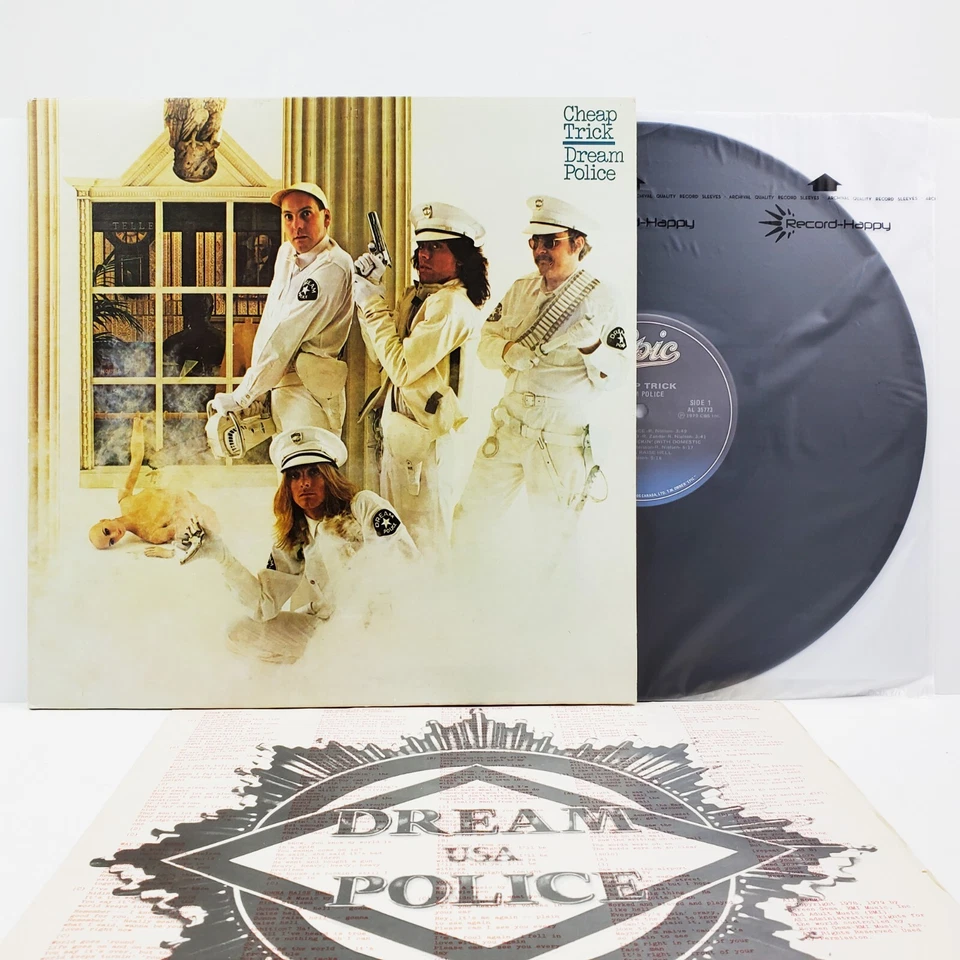 Cheap Trick Dream Police Vinyl Record 1979 FE 35773 Sterling Original LP EX - Image 1 of 4