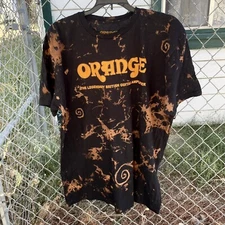 PSYCHEDELIC ORANGE AMPLIFIERS TEE