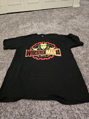 Becky Lynch Wrestlemania 35 WWE Authentic T Shirt Size Large Wrestling The Man