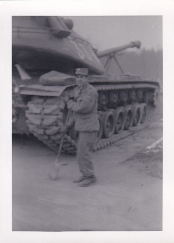 Original Snapshot Photo 899th TANK BATTALION M103 TANK GI NATO West ...