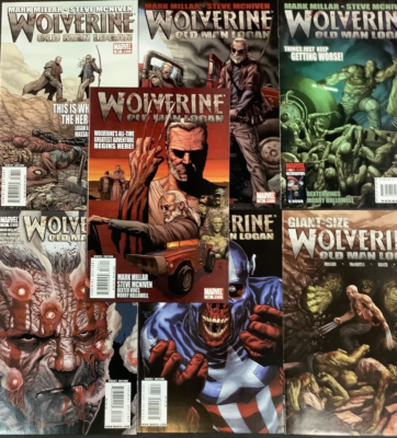 WOLVERINE #66-72 GIANT-SIZE 1 COMIC BOOK LOT FULL OLD MAN LOGAN