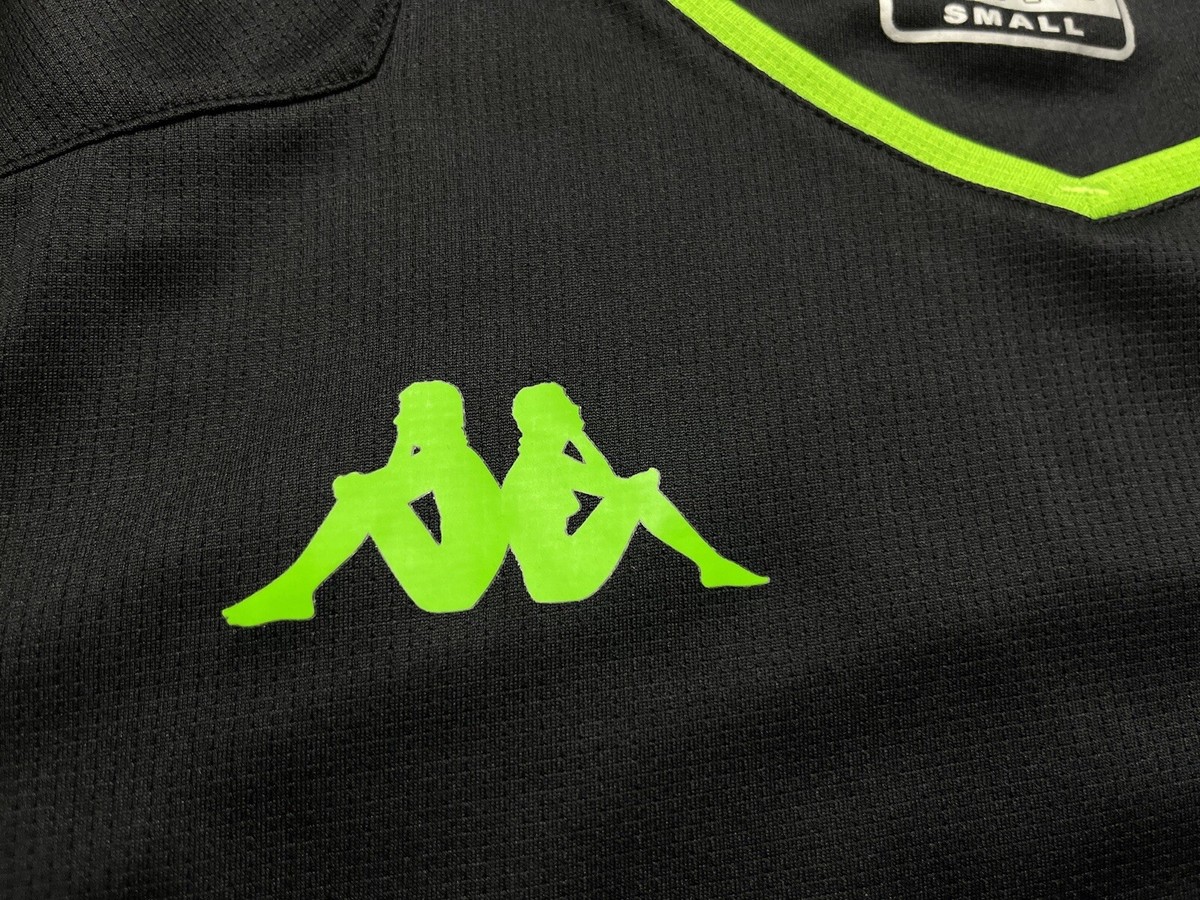 2019 2020 Real Betis Jersey Shirt Kit Kappa Small S Black Green