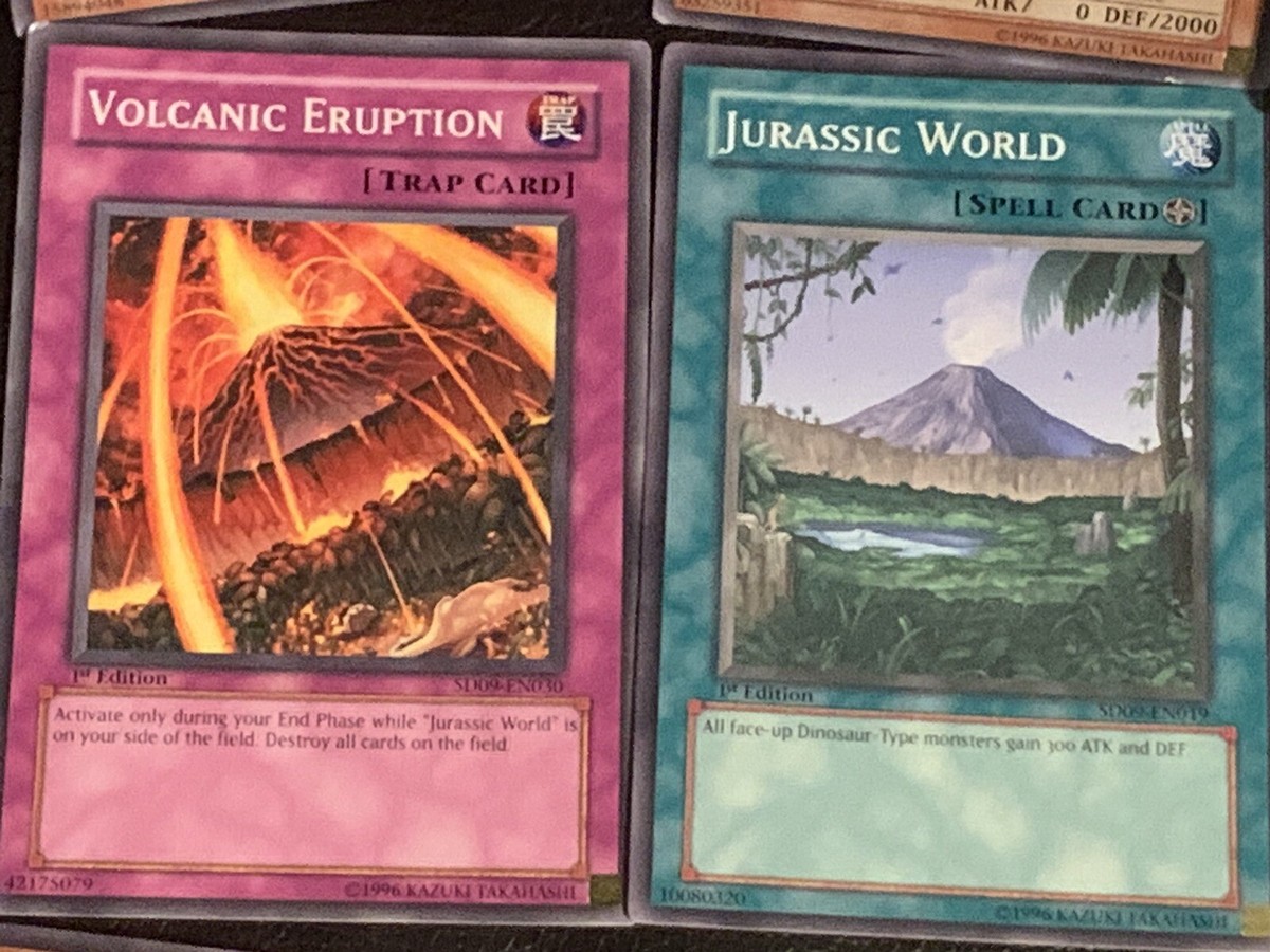 Ultimate Tyranno + 30 Dinosaur Yu-Gi-Oh! Deck + Jurassic World Spell Trap  Cards | eBay