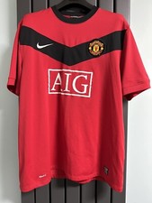 Manchester United Home Shirt Season 2009-2010 SIZE XL