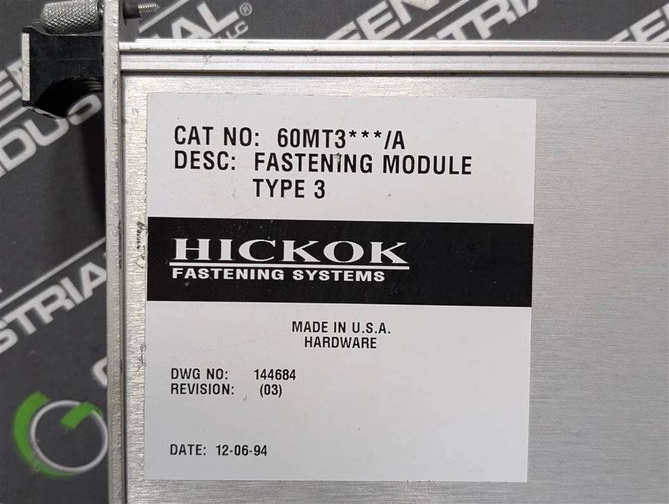 USED Hickok 60MT3***/A Fastening / Programmed PROMS Module Version 2.8.1 - Image 2 of 4
