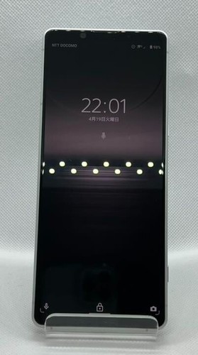 美品:Sony Xperia 1 II docomo版 SO-51A ホワイト スマートフォン本体