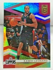 Kawhi Leonard 2019-20 Panini Donruss Elite Basketball Base Card #8 - LA CLIPPERS