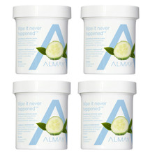 Almay Eye Gentle Oil-Free Makeup Remover Pads, 80 Counts, Lot of 4