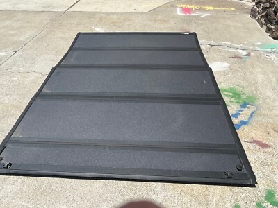 Hard Foldable New Black 2023 Sierra Denali 1500 Bed Cover Fits Standard Bed Size