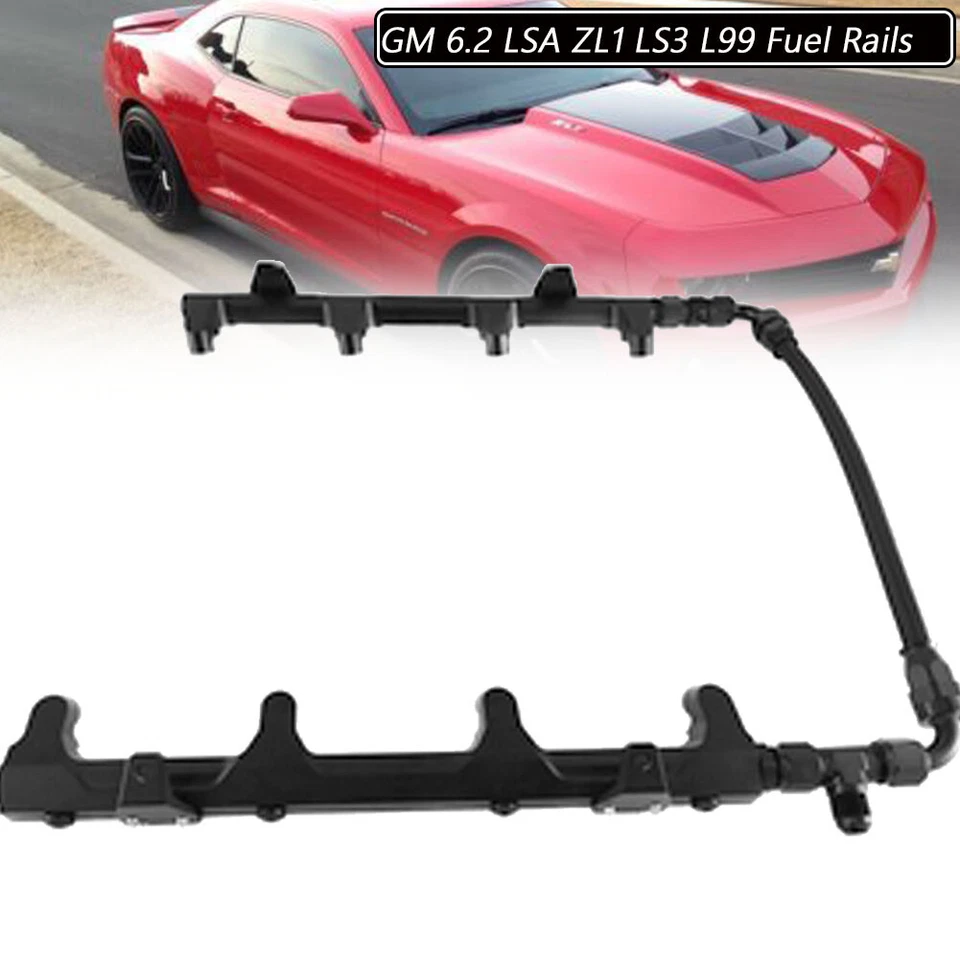 FIT 2009-2015 12 Cadillac CTS-V Chevy CAMARO ZL1 SS 6.2L LSA Fuel Rails GM 6.2L Foto 2 de 4