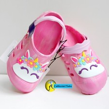 Member's Mark Toddler Girls Clog Water-Friendly Baby Unicorn Pink